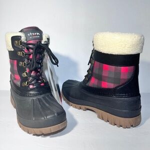 Cougar Waterproof Lace-Up Winter Boots